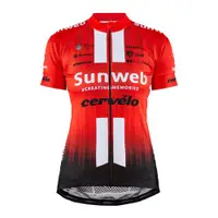 在飛比找ETMall東森購物網優惠-瑞典CRAFT Team Sunweb 短袖女車衣【車隊版】