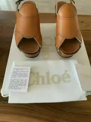 Chloe Mischa Platform Wedges Sandals Mules Shoes Court Shoes Heels
