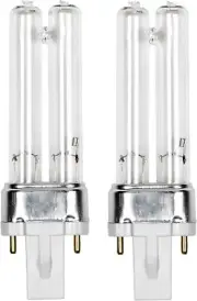 5 Watts G23 Base UV-C Germicidal Ultraviolet Light Bulb Qty 2