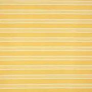 Bilbao Table Runner Blended Fabric with Hem Edge Square 40 x 140 cm Yellow Stripes Garden Tablecloth Water-Repellent