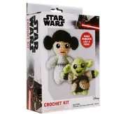 Disney STAR WARS Princess Leia and Yoda CROCHET KIT New Christmas Holliday gift