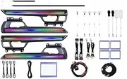 19 Lights 64 Colors Atmosphere Lights Compatible with CRV 2023 Special Mold Symphony Version Ambient Light(Symphony)