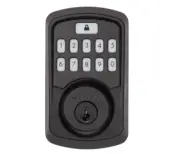Kwikset 942BLE Aura Electronic Deadbolt In Iron Black, New!