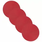 Now Designs 15" Disko Placemats - Set of 4 | Chili