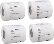 Chemical Physics Formula Pattern 4 Rolls of Fun Printing Toilet Paper for Dining Room