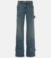 [Blumarine] Blumarine Low-rise straight jeans AU 16 blue
