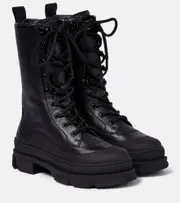 [Jimmy Choo] Jimmy Choo Aldea leather ankle boots AU 5 black