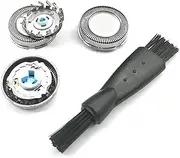 Razor Accessories，3pcs Replacement Electric Shaver Heads，Compatible For Philips ，Shaver S5000 S7000 Series SH71 S7782 S7788 S7887 S5880 S5579 S5583 S5588
