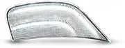 TDTAPN 2X Front Bumper Side Marker Light Compatible for Cadillac Escalade ESV Compatible for Tahoe GMC 2021 2022 Auto Led Turn Signal Light Lamp(White light)