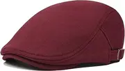 [VOBOOM] Men's Cotton Flat Ivy Gatsby Newsboy Driving Hat Cap