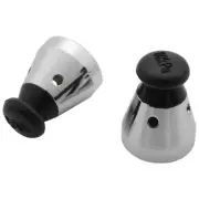 2X(Pressure Cooker Relief Jigger 1.5 Inch High 2Pcs Black L4H4)3169