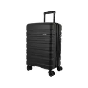 Pierre Cardin Hard Shell Suitcase Cabin 54cm - Black