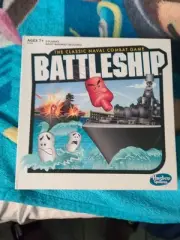 BATTLESHIP THE CLASSIC NAVAL COMBAT BOARD GAME BY HASBRO AGES 7+ FACTORY SEALED!