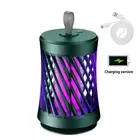 Electric Bug Zapper Mosquito Killer Lamp for Outdoor Indoor(Green Charging Type)