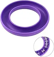 1 Pcs Rubber Bobbin Holder, Round Sewing Bobbin Holder Supplies Organizer for Sewing Thread Machine Bobbins Case fit Metal, Plastic Sewing Machine Bobbins or Quilting Bobbins (Purple)