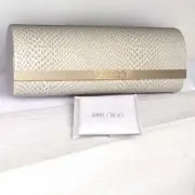 Jimmy Choo Eye Glass Sunglass Case Hard Case Magnetic Closure With Cloth New