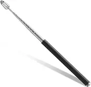2-in-1 Pointer Stick and Touch Screen Pen, Telescopic Teaching Pointer Stylus Pen Extendable Handheld Pen for Presentations, Lectures, School Office Supplies (Black)