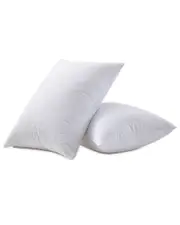 Unikome Set Of 2 Medium Goose Feather Down Pillows