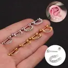 Nose Ring Eyebrow Cartilage Tragus Septum Helix Lip Earring Hoop Stud Ear Cuff ф