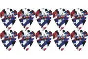 10 x Jim Dunlop Genuine Celluloid Confetti Thin Gauge Guitar Picks *NEW*