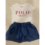 RL RALPH LAUREN POLO  女童牛仔短裙 5T