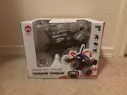 Sharper Image Thunder Tumbler Remote Control Stunt Car Black