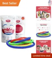 Stylish BPA-Free Chew Necklaces for Sensory Development - 4 Pack