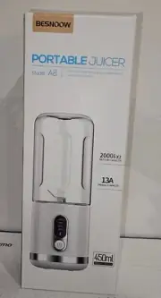 Portable Blender Personal Blender for Shakes and Smoothies 4000mAh -BESNOOW