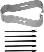 Pack of 5 Tab S6 Lite Touch Stylus Pen Tips for Galaxy, Replacement Tips for Samsung for Tab S6 S7 S7+ S6 Lite Note10 Note 5G Note10+ Note10+ 5G Note20 (Black)
