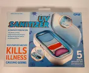 Cylo UV Light Sanitizer Box Sterilizer For Phone Toothbrush Glasses Jewelry