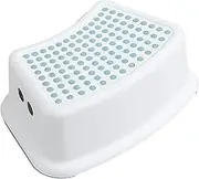 Japanese Style Toilet Stool - Non Slip Bath Stool, Potty with Non-Slip Design | Ergonomically Stable Stubby Stool, Heavy Bathroom Stool for Adults, Elderly and Children
