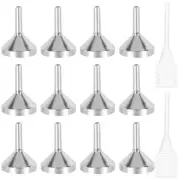 10 Pcs Funnels for Filling Bottles Small-grained Ingredient Durable