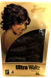 ZURY 100% Human Hair ULTRA WALTZ 3 PC 8" Tangle Free Color 4