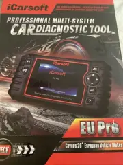 iCarsoft EU PRO Multi-System Diagnostic Scan Tool For 20+ European Vehicles