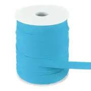 55 Yards Double Fold Satin Bias Tape 1/2 Inch Bias Binding Tape, Deep Blue