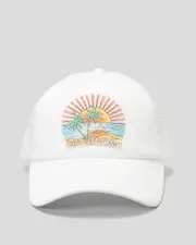 [Billabong] Billabong Women's Cb Summer Time Trucker Cap in Salt Crystal Blue One Size Salt Crystal Blue