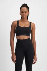 [Bonds] Bonds Women's Move Seamless Bralette in Black Size: 3XL, Moisture-Wicking 3XL Black