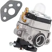 Hujago Carburetor Assembly A021002150 62023-81010 For Shindaiwa Brushcutter 80192 AH231 AHS231 LE231 M231 P231 T231 T231B T231X T231XB Troy-Bilt TB475SS TB490BC Trimmer Walbro WYL-26 Carb