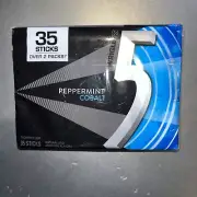 5 Gum Peppermint Cobalt Sugar Free Gum, 35-Stick Pack