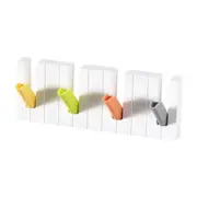 Piano Key Wall Hook Creative Space Saving Hat Coat Hanger Rack For Bathroom Living Bedroom Kindergarten