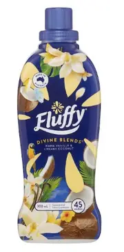 Fluffy Ultra Fabric Softener Vanilla & Coconut 900ml