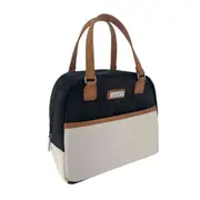 Sachi Insulated Cali Lunch Bag Plain - Black