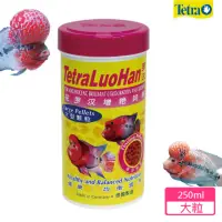 在飛比找momo購物網優惠-【TETRA 德彩】花羅漢增艷飼料-大粒250ML(羅漢隆頭