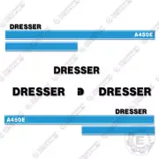 Fits Komatsu Dresser A450E Decal Kit Motor Grader Replacement Sticker Set