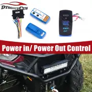 12V Winch Remote Control Kit Rocker Switch For Polaris RZR 900 1000 800 Pro XP