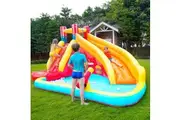 Air My Fun Summer Time Jumping Castle with Slide and Shooting Gun