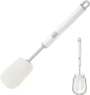 Bottle Brush Cleaner - Utility Long Cleaning Brush, Multi-Purpose Brush | Ideal for Baby Bottles, Water Bottles, Tumblers, Wine Decanters, Flasks, and Vase Cleaning, Durable and Flexible Design