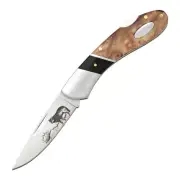 Elk Ridge Lockback Wolf Folding Knife