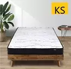 16CM Mattress Bonnell Spring Top Layer Stable 6.0/Medium Firm Foam White KS