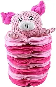 Snuffle Toys for Dogs,Dog Enrichment Toys | Plush Animal Shaped Treat Dispenser, Sniff Game for Training Rewards, Puppy Teething